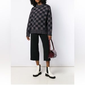 100% Wool Marni Checked Sweater